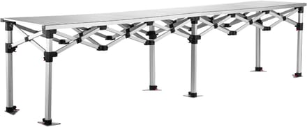 Easy Up Tafel 280 cm aluminium Grizzly Outdoor