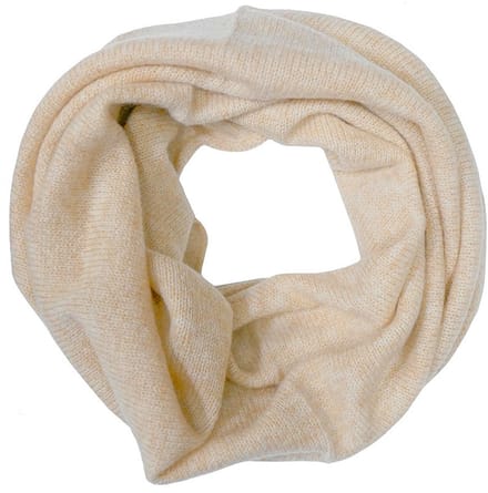 Stone Valley Luxe Dunne Kasjmieren Colsjaal in Beige