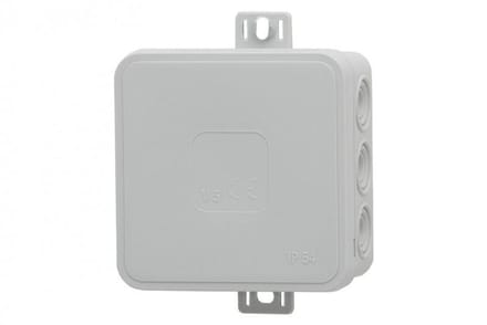 F-ELEKTRO - Puszka hermetisch - 85x85x41 mm - Klik Sluiting - IP54