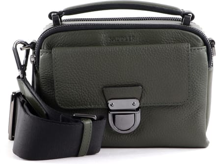 SADDLER Leren Schoudertas Handtas Neptune Dusty Olive Groene