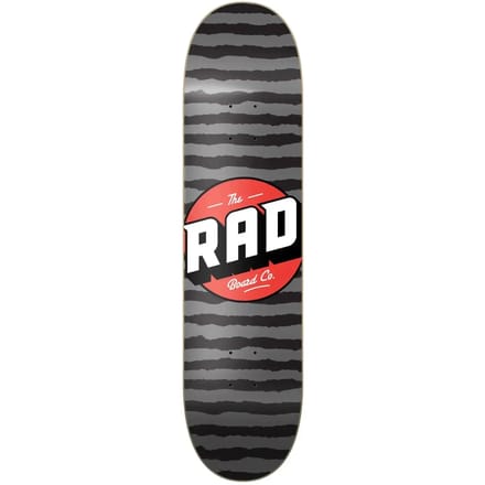 Skateboard RAD Board Stripes Logo