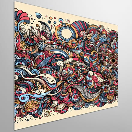 Kunstprint | Wanddecoratie | Dibond | 100 × 100 cm