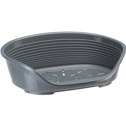 Mand-Korftje SIESTA DELUXE Maat 10 - 93,5*68*28,5 cm - Donkergrijs -FERPLAST