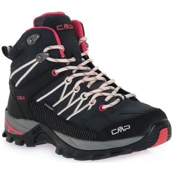Cmp Wandelschoenen Rigel Mid Dames Suède Antraciet/roze Maat 36