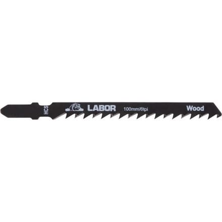 Labor decoupeerzaagbladen hout T144D 100mm (5 Stuks)