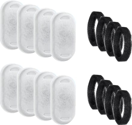 Somstyle 16x Filter Kattenfontein - Drinkfontein Filters Navulling - Waterfilter & Sponsfilter - Waterfontein Kat Accessoires
