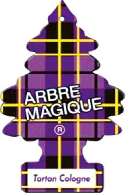 Arbre Magique Luchtverfrisser Tartan Cologne Paars