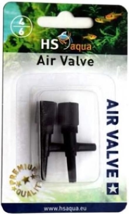 HS Aqua Luchtkraan 4-6MM - 2 Stuks