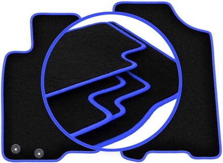 CARLUX-BLUE automatten voor: Nissan Navara IV pick-up (2014-)