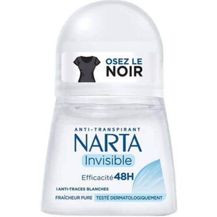 Deodorants Narta 48u Anti-Vlekken Onzichtbare Deodorant - Pure Frisheid 50ml