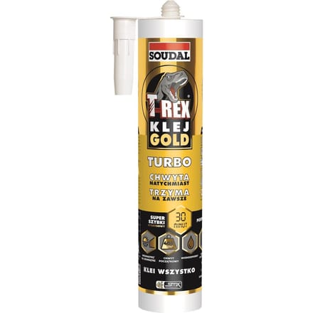 Colle Turbo Or T-Rex 290ml Blanc