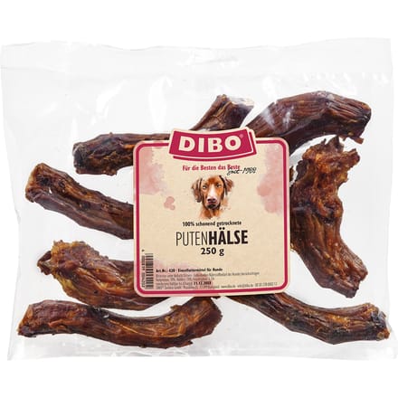 250g Dibo Premium Kalkoenenhals Hondensnacks