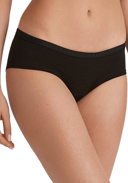 FALKE Daily ClimaWool sneldrogend wol lyocell broek van onderlaag dames zwart - maat M