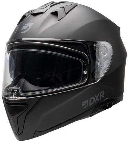 MOTOBLOUZ ELEVEN 22.06 Integraalhelm - ECE 22.06 gekeurde Helm Scooter, Motor & Brommer - Heren & Dames - Zwart - M