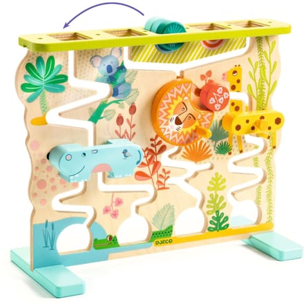 DJECO houten doolhof spel Cascadou 18 mnd+