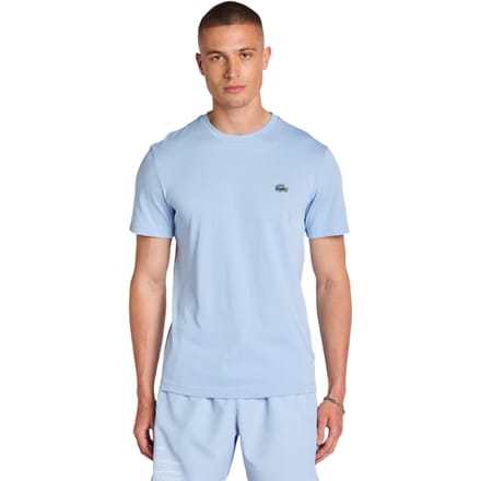 Lacoste Urban T-shirts Heren - Blauw - Maat M - Poly Jersey