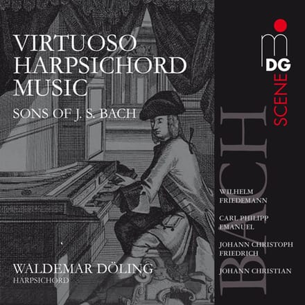 Waldemar Döling - Works For Harpsichord, Sons of J.S. Bach (CD)