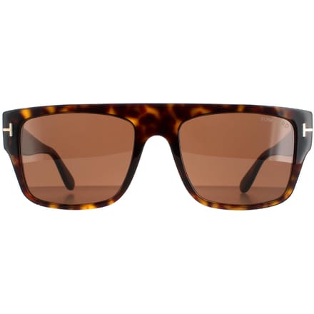 Tom Ford zonnebril Dunning FT0907 52e Shiny Havana Brown