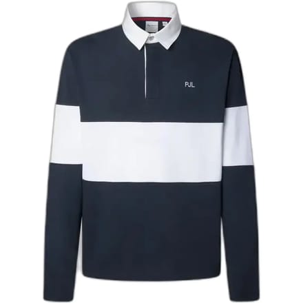 Pepe Jeans Ralf Lange Mouw Poloshirt Blauw L Man