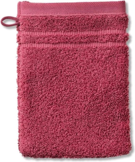 Kela Leonora - Washandje - Pastel Rood