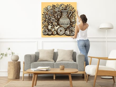 Kunstprint | Wanddecoratie | Forex | 75 × 75 cm