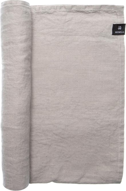 Himla Sunshine tafelloper linnen – Ash