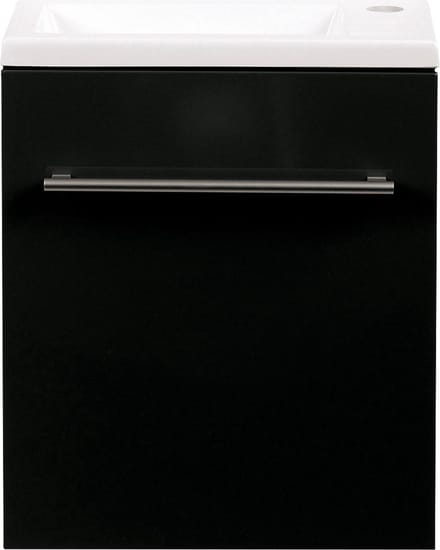 Fonteinmeubel Differnz Tight 40x22 cm Zwart