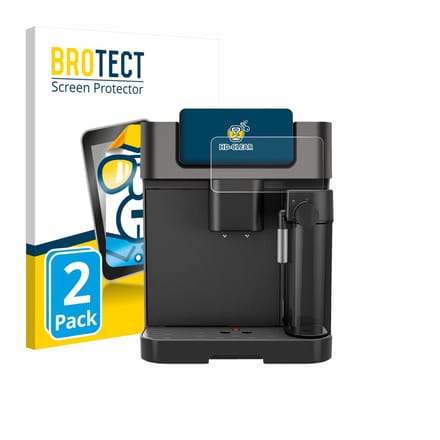 BROTECT - Screenprotector voor Grundig KVA 7230 - Folie Beschermfolie transparant 2 Stuks