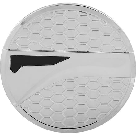 Auto ABS Chroom Tankdop Brandstoftank Afdekking Sierlijst voor Kia Sportage KX5 QL 2015 2018 white