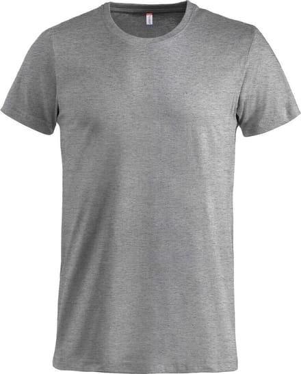 Clique Basic-T 029030 - Grijs-melange - XS