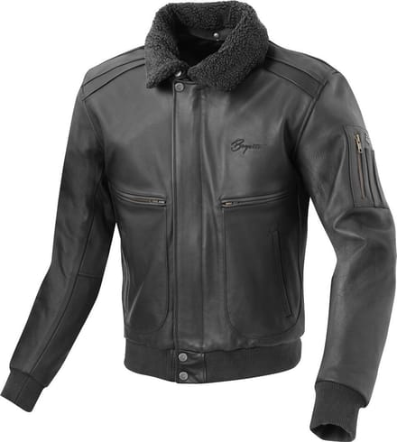 Bogotto Aviator Zwart Leren Motorjas - Jas