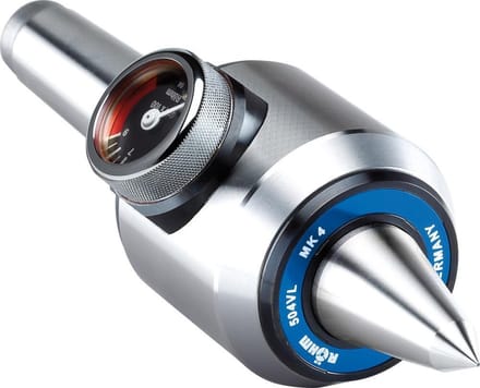 Röhm Meelopende centreerpunten 60°, MK 4, Grootte 504, met verlengde loopneus - 079921