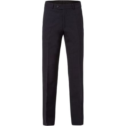 Gardeur Broek Regular Fit Clima Wool Dun Antraciet / male