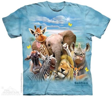 T-shirt African Selfie M