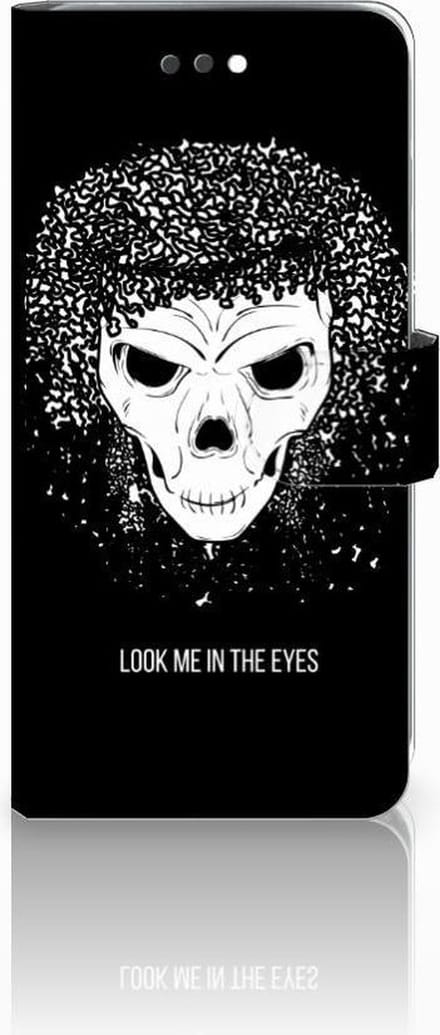 Telefoonhoesje met Naam Apple iPhone 7 Plus | 8 Plus Skull Hair