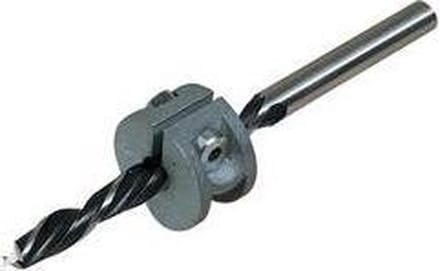 wolfcraft - Houtboor 6 mm inclusief Dieptestop - Dieptebegrenzing deuvels - 2731000