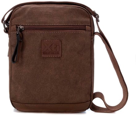 Xti 18436 Schoudertas Bruin Man