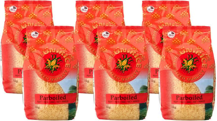 Unirice® | 6 x 1 kg Parboiled rijst | behoud van voedingstoffen | multipack