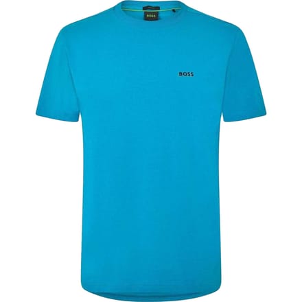 Boss Heren Logo Regular T-Shirt (Turquoise/Aqua)