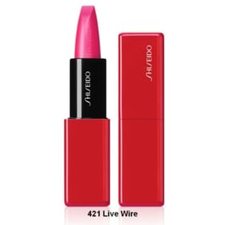 Shiseido - TechnoSatin Gel Lipstick 421 Live Wire