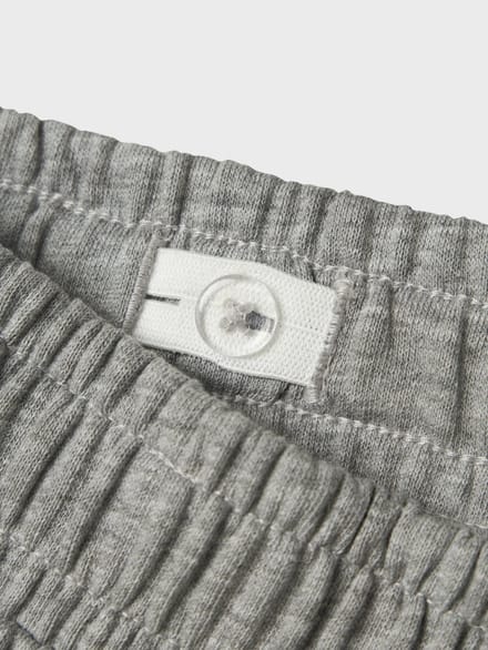 NAME IT - NKNCYBER SWEAT SHORTS UNB NOOS - Unisex - Bermuda shorts - grijs - maat 128