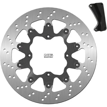 Vlotterende motorremschijfset en steuntje NG Brake Disc 732K13