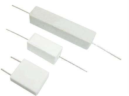 Weerstand Keramisch - Component Elektrisch - Schakelingen Bouwen - Non-inductieve weerstand - 10W 20 Ohm - Grijs