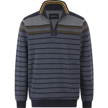 Babista herren Sweatshirt - 44/46 - donkerblauw - Plus Size