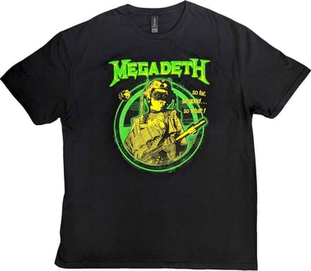 Megadeth - SFSGSW Hi-Contrast Heren T-shirt - S - Zwart