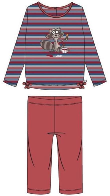 Woody Meisjes pyjama multicolor - maat 3 mnd
