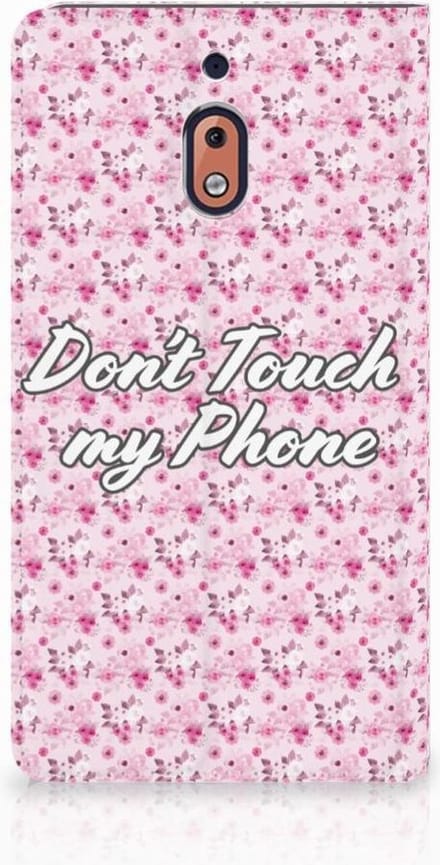 Nokia 2.1 2018 Design Case Flowers Pink DTMP