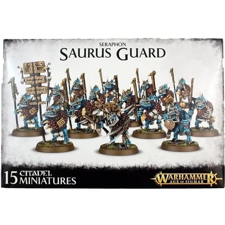 Figurine Games Workshop Warhammer AoS - Seraphon Saurus Guard