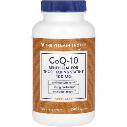 The Vitamin Shoppe, CoQ-10, 100 mg, 240 capsules