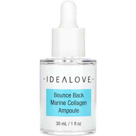 Ideallove, Bounce Bag, Ampoule de collagène marin, 1 fl oz (30 ml) white